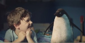 John Lewis Christmas ad with Monty the Penguin